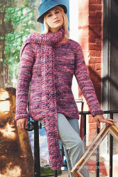 Park Slope Scarf, схема вязания на сайте Люди Вяжут