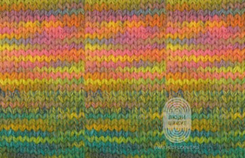 COOL MERINO COLOR, схема вязания на сайте Люди Вяжут