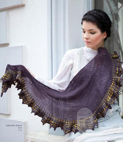 Lakedale Shawl, схема вязания на сайте Люди Вяжут
