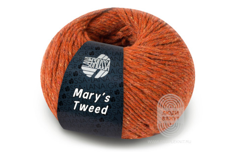 MARY’S TWEED, схема вязания на сайте Люди Вяжут