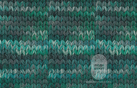 COOL MERINO BIG COLOR, схема вязания на сайте Люди Вяжут