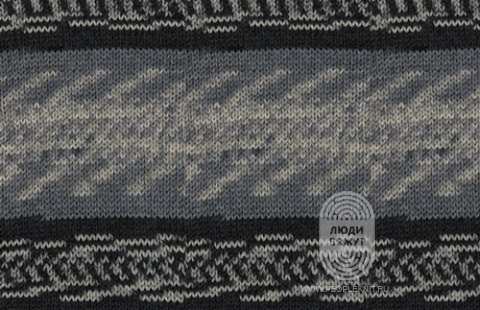 MEILENWEIT 100 DENIM MIX BLACK, схема вязания на сайте Люди Вяжут