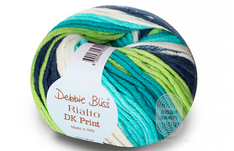 RIALTO DK PRINTS, схема вязания на сайте Люди Вяжут