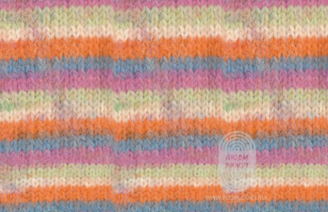 MEILENWEIT 100 COSY SOCKS MULTI STRIPES, схема вязания на сайте Люди Вяжут