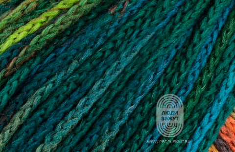 COOL MERINO COLOR, схема вязания на сайте Люди Вяжут