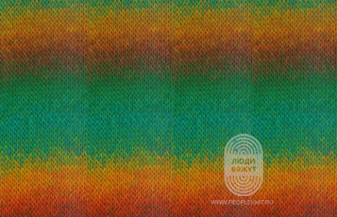 MEILENWEIT 100 COLOR MIX MULTI, схема вязания на сайте Люди Вяжут