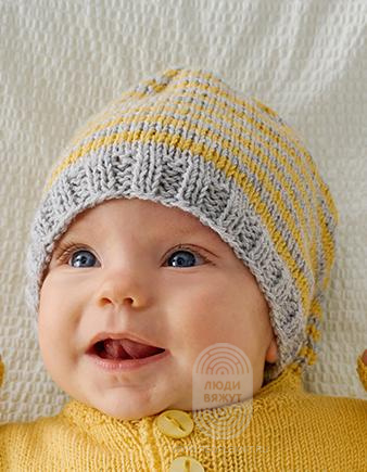 Шапка, схема вязания на сайте Люди Вяжут