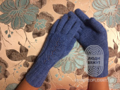 Lace Panel Gloves, схема вязания на сайте Люди Вяжут