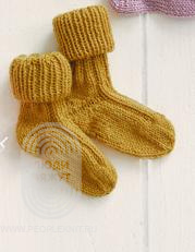 Детские носки, схема вязания на сайте Люди Вяжут
