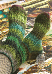 Traveling Stitches Socks, схема вязания на сайте Люди Вяжут
