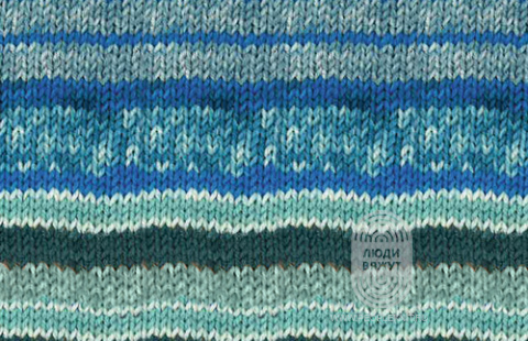 COOL WOOL 4 SOCKS print III, схема вязания на сайте Люди Вяжут