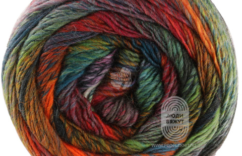MEILENWEIT 100 RAINBOW, схема вязания на сайте Люди Вяжут