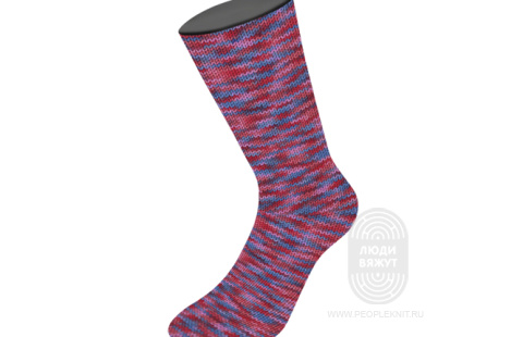 MEILENWEIT 6-PLY 150 MULTI, схема вязания на сайте Люди Вяжут