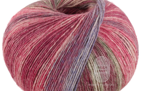 MEILENWEIT 100 ALPACA PRINT, схема вязания на сайте Люди Вяжут