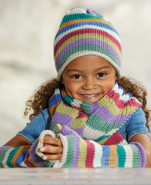 Шапка, схема вязания на сайте Люди Вяжут