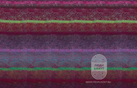 MEILENWEIT 100 RAINBOW, схема вязания на сайте Люди Вяжут