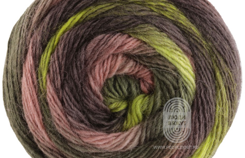 MEILENWEIT 100 COLOR MIX SOFT, схема вязания на сайте Люди Вяжут