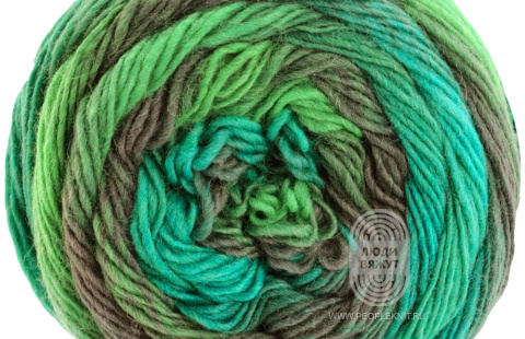 MEILENWEIT 100 COLOR MIX SOFT, схема вязания на сайте Люди Вяжут