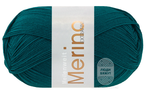 MEILENWEIT 100 MERINO EXTRAFINE, схема вязания на сайте Люди Вяжут