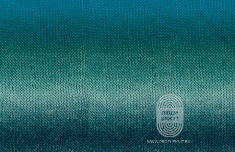 MEILENWEIT 100 COLOR MIX SOFT, схема вязания на сайте Люди Вяжут
