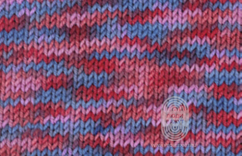 MEILENWEIT 6-PLY 150 MULTI, схема вязания на сайте Люди Вяжут