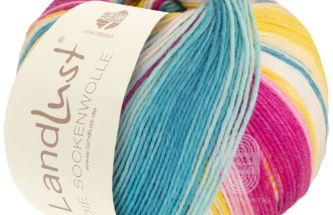 LANDLUST DIE SOCKENWOLLE VI 6-PLY 150 , схема вязания на сайте Люди Вяжут