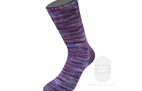 VINTAGE SOCKS MULTI, схема вязания на сайте Люди Вяжут