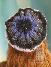 Twisted Stitch Earflap Beanie, схема вязания на сайте Люди Вяжут