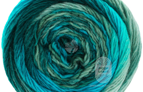 MEILENWEIT 100 COLOR MIX SOFT, схема вязания на сайте Люди Вяжут