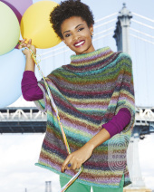Oversized Tunic, схема вязания на сайте Люди Вяжут