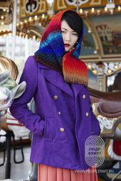 Convertible Button Cowl, схема вязания на сайте Люди Вяжут