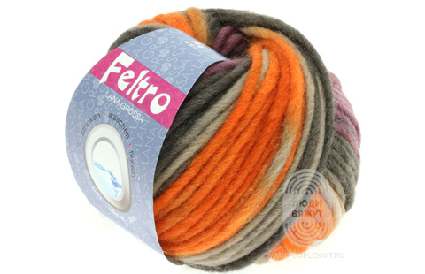 FELTRO print/nebbia/tweed/color melange/snow/tono/fumo/line/chess/rigato/punto, схема вязания на сайте Люди Вяжут