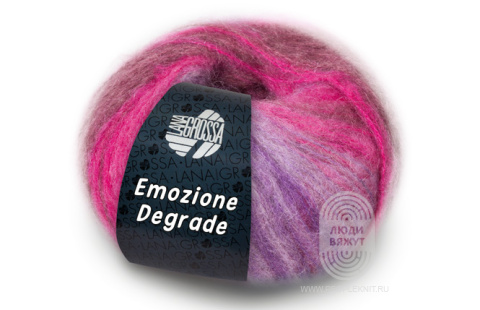 EMOZIONE degrade, схема вязания на сайте Люди Вяжут