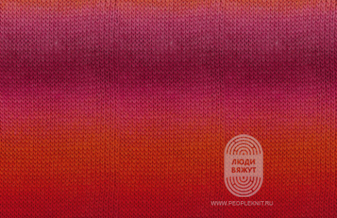 MEILENWEIT 100 COLOR MIX SOFT, схема вязания на сайте Люди Вяжут