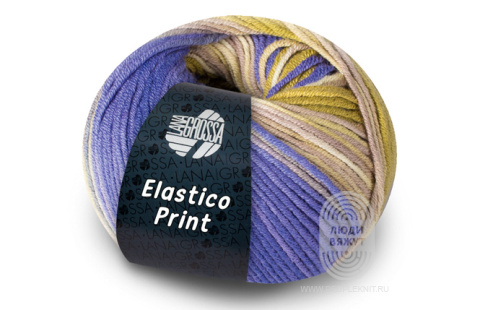 ELASTICO print, схема вязания на сайте Люди Вяжут