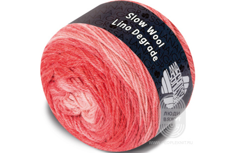 SLOW WOOL LINO degrade, схема вязания на сайте Люди Вяжут