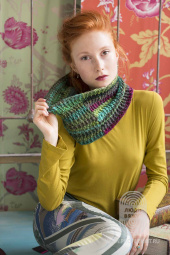 Double Crochet Cowl, схема вязания на сайте Люди Вяжут