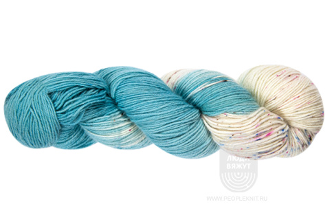 MEILENWEIT 100 MERINO hand-dyed, схема вязания на сайте Люди Вяжут