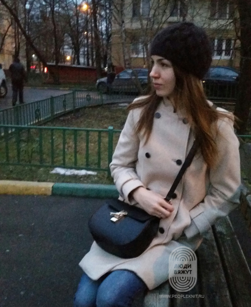 шапка, схема вязания на сайте Люди Вяжут