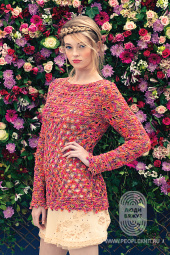 HONEYSUCKLE, схема вязания на сайте Люди Вяжут