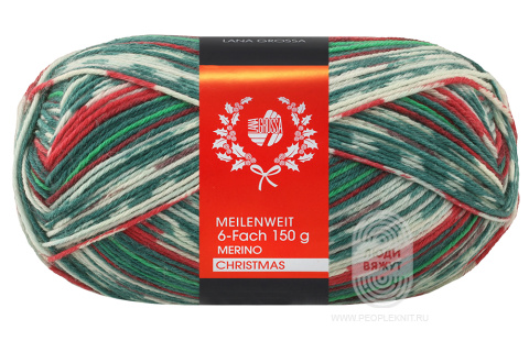 MEILENWEIT 6-PLY 150 MERINO CHRISTMAS, схема вязания на сайте Люди Вяжут