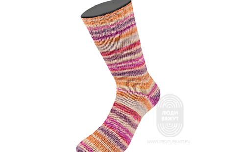 COOL WOOL 4 SOCKS print, схема вязания на сайте Люди Вяжут