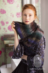 Oversized Cowl, схема вязания на сайте Люди Вяжут