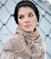 Twisted Cowl, схема вязания на сайте Люди Вяжут