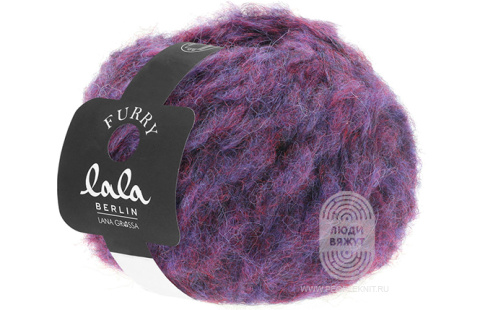 Lala Berlin FURRY /bicolor, схема вязания на сайте Люди Вяжут