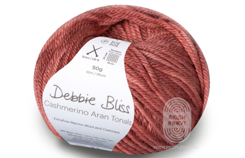 CASHMERINO ARAN TONALS, схема вязания на сайте Люди Вяжут