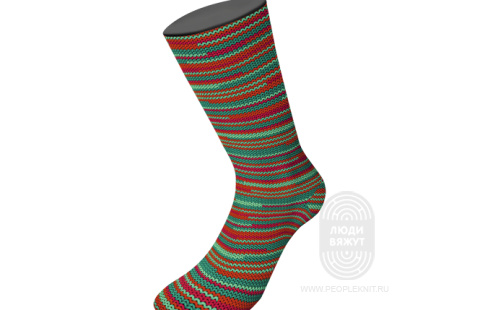 MEILENWEIT 100 MERINO CHRISTMAS LUREX, схема вязания на сайте Люди Вяжут