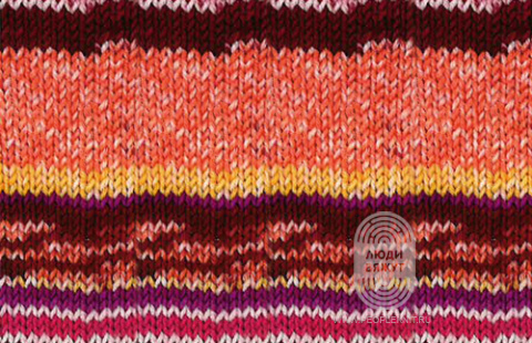 COOL WOOL 4 SOCKS print III, схема вязания на сайте Люди Вяжут