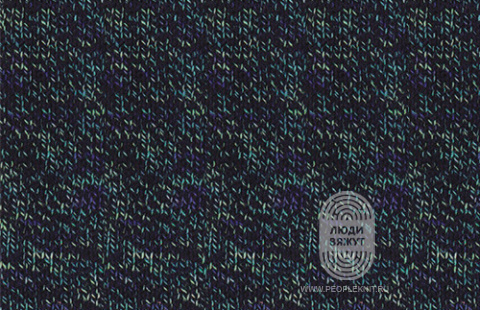 COTONE print/denim/spray/baby print/multi mouliné, схема вязания на сайте Люди Вяжут