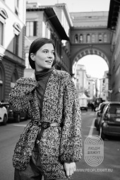 Кардиган, схема вязания на сайте Люди Вяжут